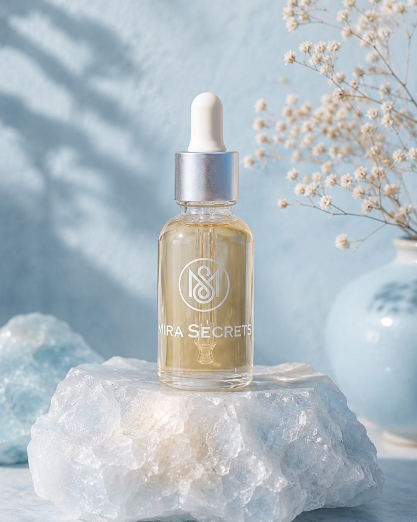 Mira Secrets Body Oil bottle